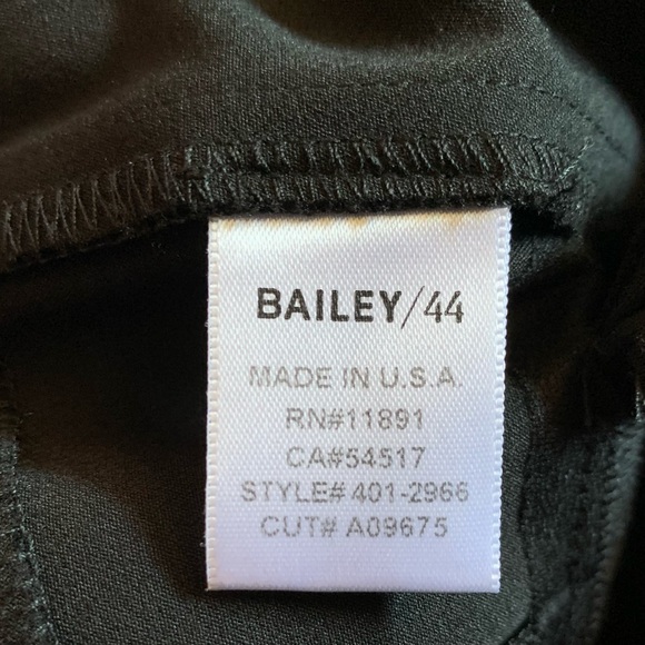 NEW Bailey 44 Waverly Flared Trouser Pants size 10 Black - Picture 4 of 7